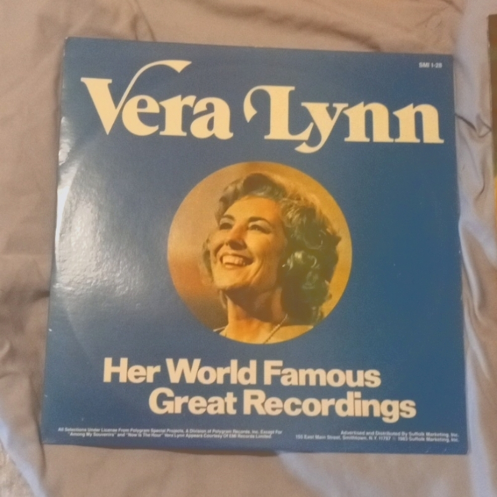 Vera Lynn her greatest hits vinyl record